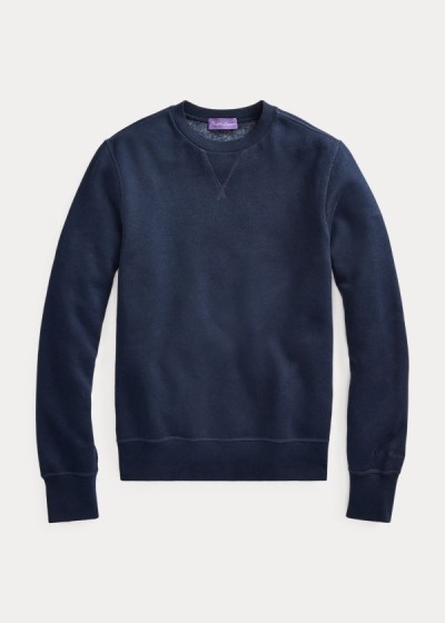 Men's Ralph Lauren Cotton-Blend-Fleece Sweatshirt | 708561BIY